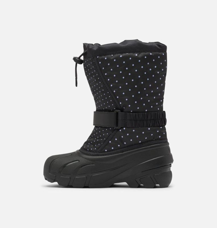 Botas Nieve Sorel Niños - Childrens Flurry™ Print Negras - 87456-SPQG